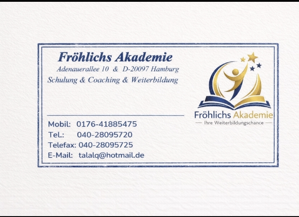 Fröhlichs Akademie Karte